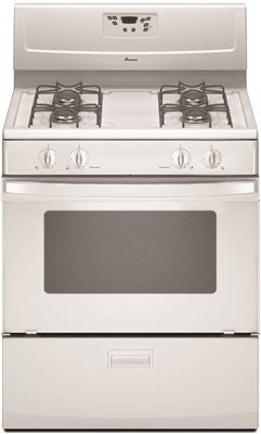 Amana&reg; 30-inch 5.1 Cu. Ft. Single Oven Free-standing Gas Range, White