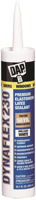 Dap&reg; Dynaflex 230 Elastomeric Sealant Caulk White, 10 Oz.