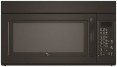 Whirlpool&reg; 1.7 Cu. Ft. Over-the-range, Combination Microwave Oven, Black, 1000 W