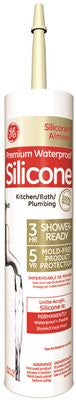 Ge 100% Silicone Ii Kitchen And Bath Almond 10.1 Oz