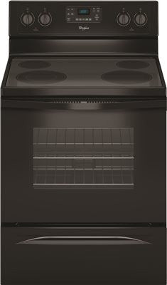 Whirlpool&reg; 5.3 Cu. Ft. Single Oven Freestanding Electric Range, Black