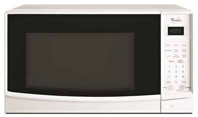 Whirlpool&reg; 0.7 Cu. Ft. Countertop Microwave Oven, White