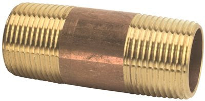 Proplus&reg; Brass Nipple, 3-4 In. X 2-1-2 In.