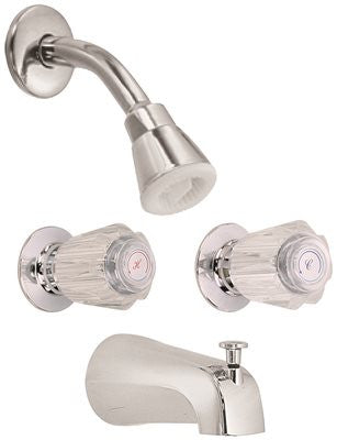 Proplus Shower Faucet Chrome Handles