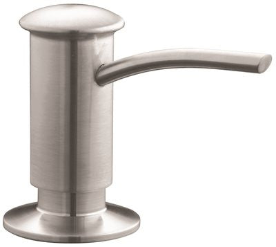 Kohler Contemporary Design Soap Or Lotion Dispenser, Vibrant Stainless