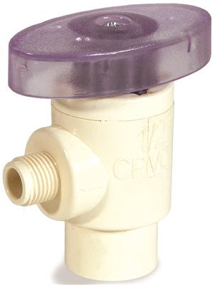 Icemaker Valve, Cpvc 1-2 In. X 1-4 In. Compression