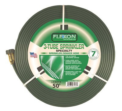 3-tube Sprinkler Hose 50'