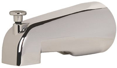 Sioux Chief Bathtub Spout With Diverter, Chrome, 1-2-inch Cwt