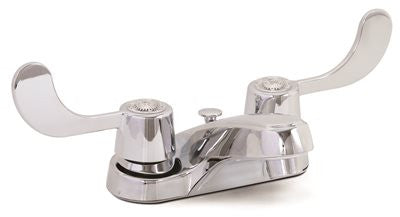 Bayview Bathroom Faucet With Brass Pop Up Chrome Lead Free