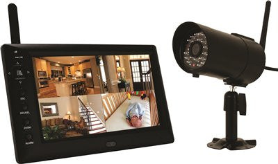 First Alert&reg; Indoor-outdoor Digital Wireless Single Camera System With 7 In. Lcd Monitor