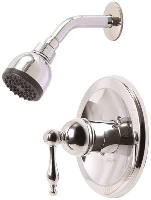 Wellington Single-handle Ceramic Disc Shower Set, Chrome