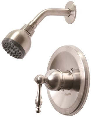 Wellington Single-handle Ceramic Disc Shower Set, Washerless, Brushed Nickel