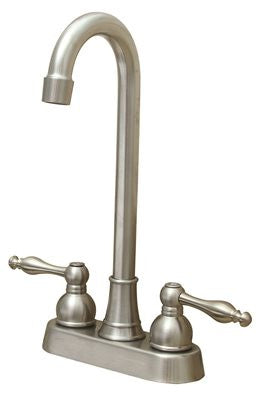 Wellington Ceramic Disc Bar Faucet Brushed Nickel