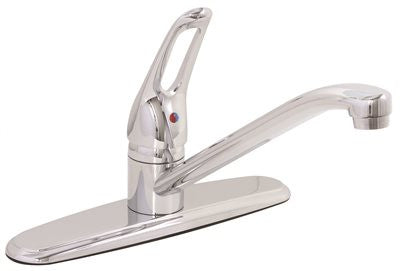 Lead-free Bayview Kitchen Faucet With Loop Handle, Chrome Finish