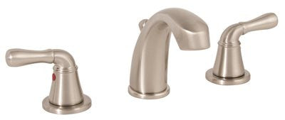 Sanibel Mini Widespread Bathroom Faucet Lead Free Brushed Nickel