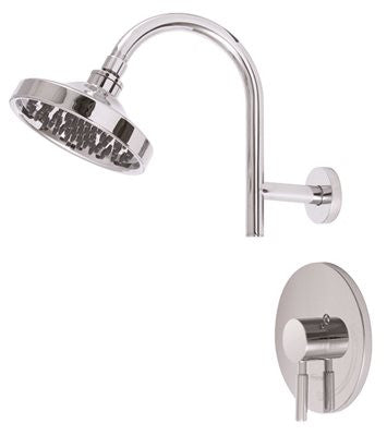 Essen&trade; Shower Faucet Single Metal Lever Handle, Chrome