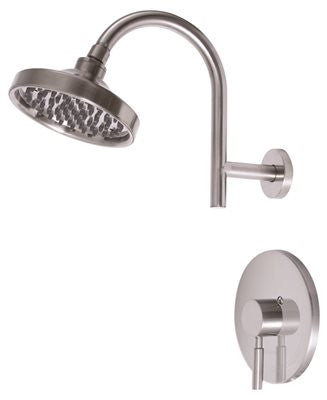 Essen&trade; Shower Faucet Single Metal Lever Handle, Brushed Nickel