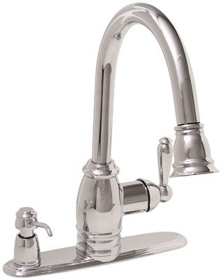 Sonoma Kitchen Faucet Pull Down Lead Free Chrome