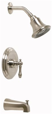 Charlestown Tub And Shower Faucet Brushed Nickel Finish