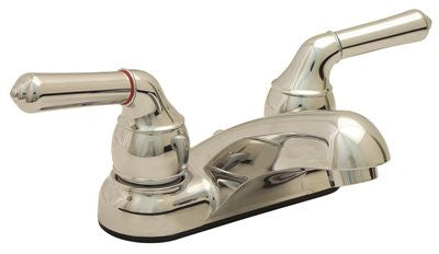 Proplus Bathroom Faucet Non Metallic Less Pop Up Chrome