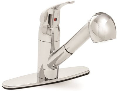 Bayview Kitchen Faucet Pull Out Lead Free Chrome