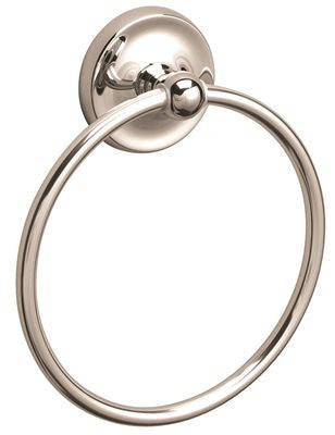 Bayview Towel Ring Chrome Finish