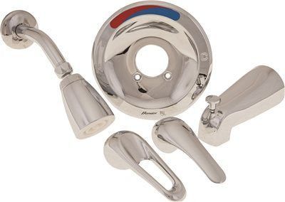 Premier Pro Pak Tub And Shower Trim Kit, Loop-lever Handle