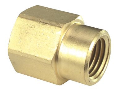 Brass Coupling, 1-4 In. X 1-8 In.