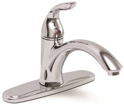 Waterfront Kitchen Faucet Less Sprayer, Chrome, 8 In.