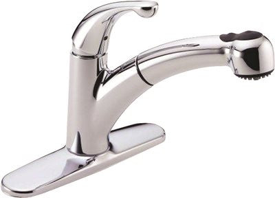 Delta Palo Kitchen Faucet With Pull Out Chrome