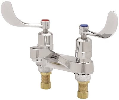 T&s Brass Slow Self Closing Cc Bathroom Faucet