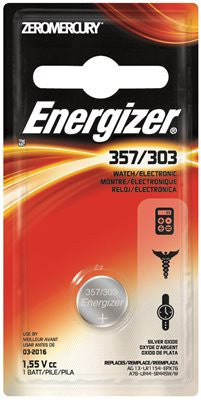 Energizer Battery 1.5v Silver Oxide 357