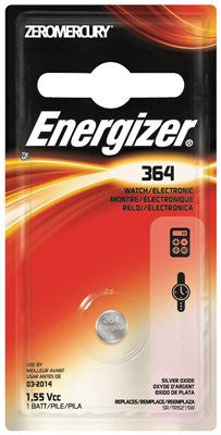 Energizer Battery 1.5v Silver Oxide 364