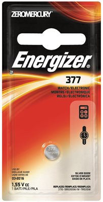 Energizer Battery 1.5v Silver Oxide 377