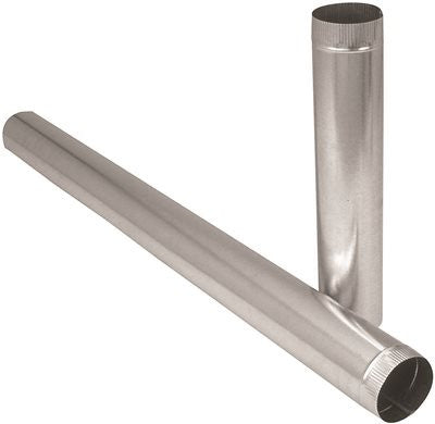 3 In X 24 In Galvanized Pipe  28 Gauge