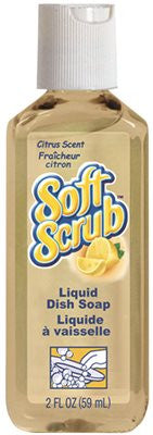 Soft Scrub Manual Liquid Dish Detergent Citrus Scent 2 Oz