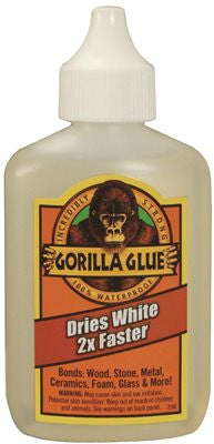 Gorilla Glue Dries White, 2 Oz.