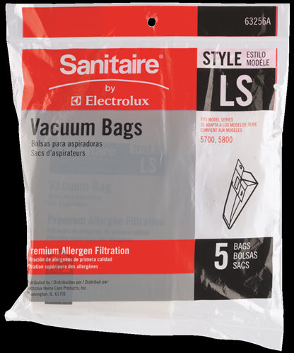 Ls Bags, For Quiet Clean Uprights 5700 Series, 5 Bags Per Pack