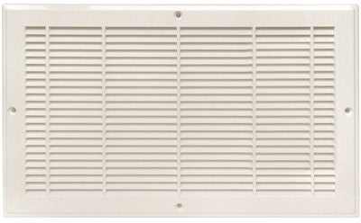 Imperial&trade; Baseboard Return Air Grille, 14x8 In., White, 10 Grilles Per Case