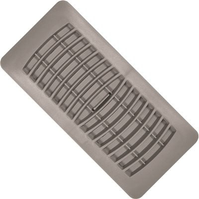 Imperial&trade; Plastic Floor - Ceiling Register, 3x10 In., Gray