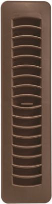 Imperial&trade; Plastic Floor - Ceiling Register, 2-1-4x12 In., Brown