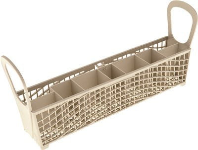 Silverware Basket, White, Fits Whirlpool&reg; , Amana&reg; , Kenmore&reg; , Magic Chef&reg; , Roper&reg;