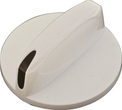 Knob, Thermostat, White, Fits Whirlpool&reg;