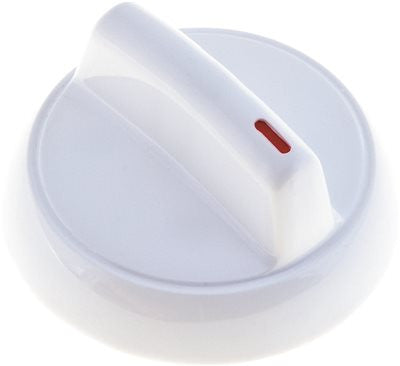 Burner Control Knob, White, Fits Whirlpool&reg;, Crosley&reg;, Roper&reg;