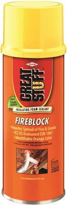 Great Stuff&trade; Fireblock Expanding Spray Foam Sealant Adhesive, 12 Oz.