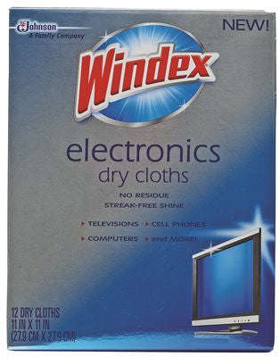 Windex Electronics Dry Clothes 12" X 12"