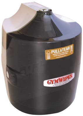 Contemporary Gym Wipes Dispenser Wall Mounted Smoke Gray