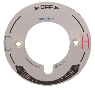 Symmons Escutcheon Dial Plate Model A