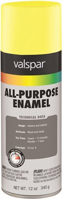 Gloss Yellow Industrial All Purpose Enamel, 12 Fl Oz