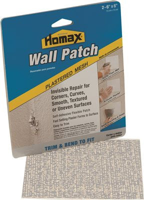 Pre-plastered Wall Patch, 6" X 6", 2 Pack